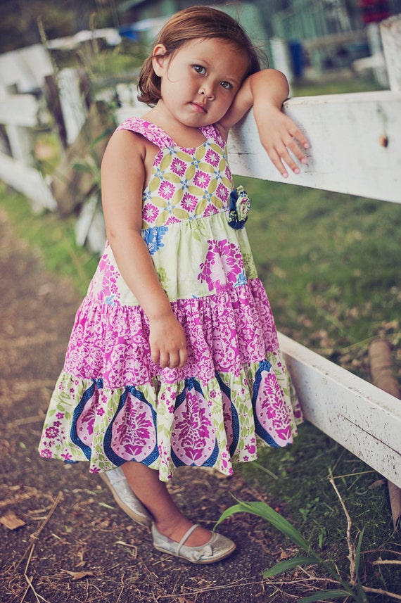 Girl Baby Sundress PDF Pattern ASHLEY Sewing Size 6 months to