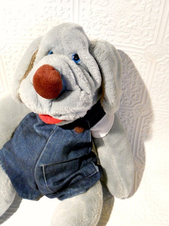 wrinkles dog stuffed toy