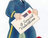 Vintage Children's Classroom Valentines Day Card (153)