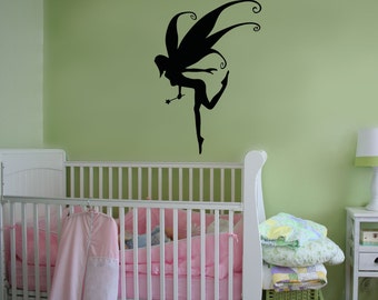 Vinyl Wall Decal Sticker Pixie Fairy OSAA1203m