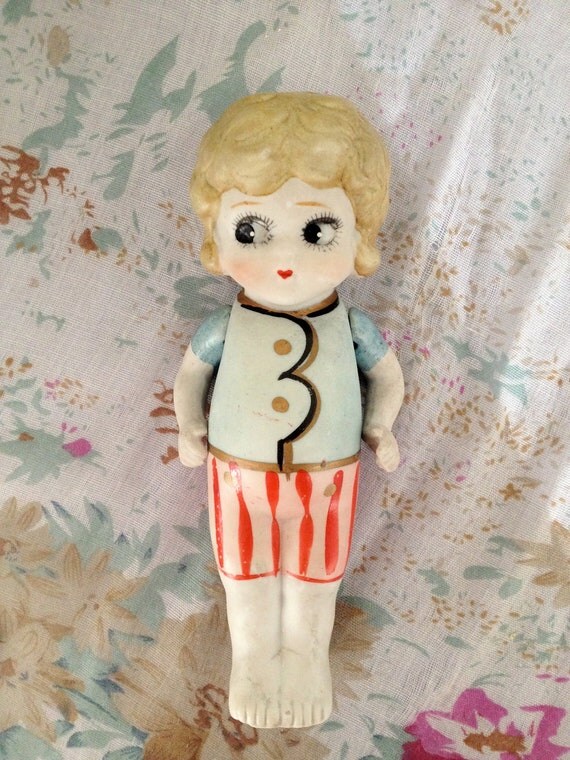 Vintage Bisque Kewpie Doll Japan Bathing Beauty