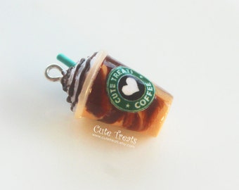 Starbucks Mocha Frappuccino Inspired Necklace