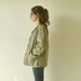 Abercrombie & Fitch Hunting Safari Jacket Vintage 1950s Khaki Green Mens Medium / Womens Large