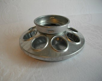 Galvanized Chicken Feeder for Mason Jar Bird Feeder