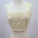 SALE 1920s Lace and Ribbon Bandeau Brassiere