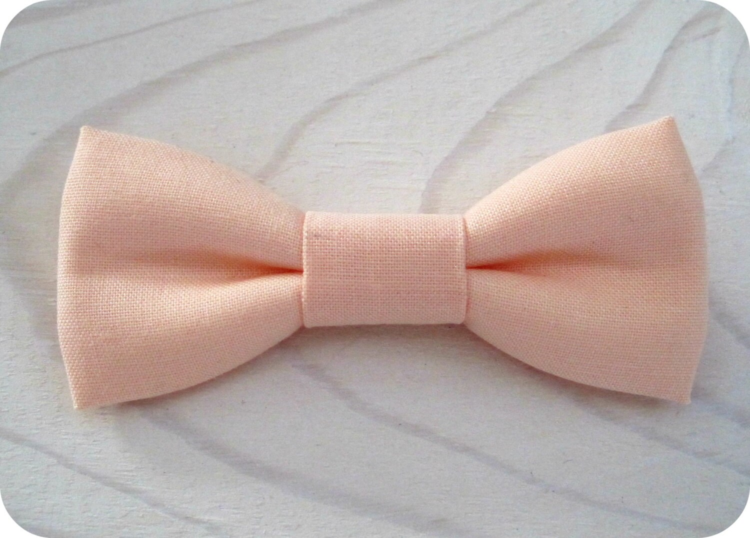 Bowtie for Newborn Infant/Toddler Youth Ice Peach by NBrynnDesign