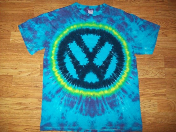 tie dye volkswagen shirt