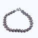 CLEARANCE-Lavender Child's Bracelet, Little Girl Pearl Bracelet Hand Knotted, Flower Girl Gift