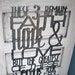 Metal Scripture Sign These 3 remain Faith Hope and Love, but the greatest of these is Love 1 Cor. 13_13