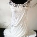 white dress with lace