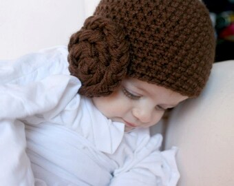 Princess hat with buns, Newborn, 0-3 months, 3-6 months, 6-12 months