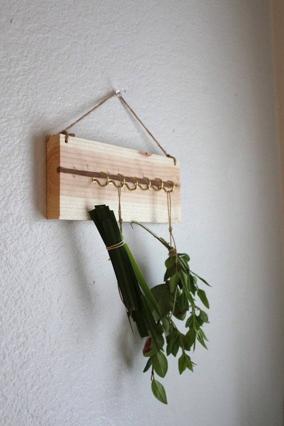 Herb Drying Rack Herb Organizer Pine Wood Dried herb
