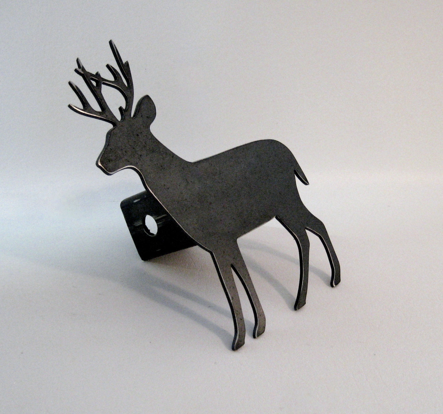 Deer Hitch Cover Trailer Receiver Painted Handmade Custom