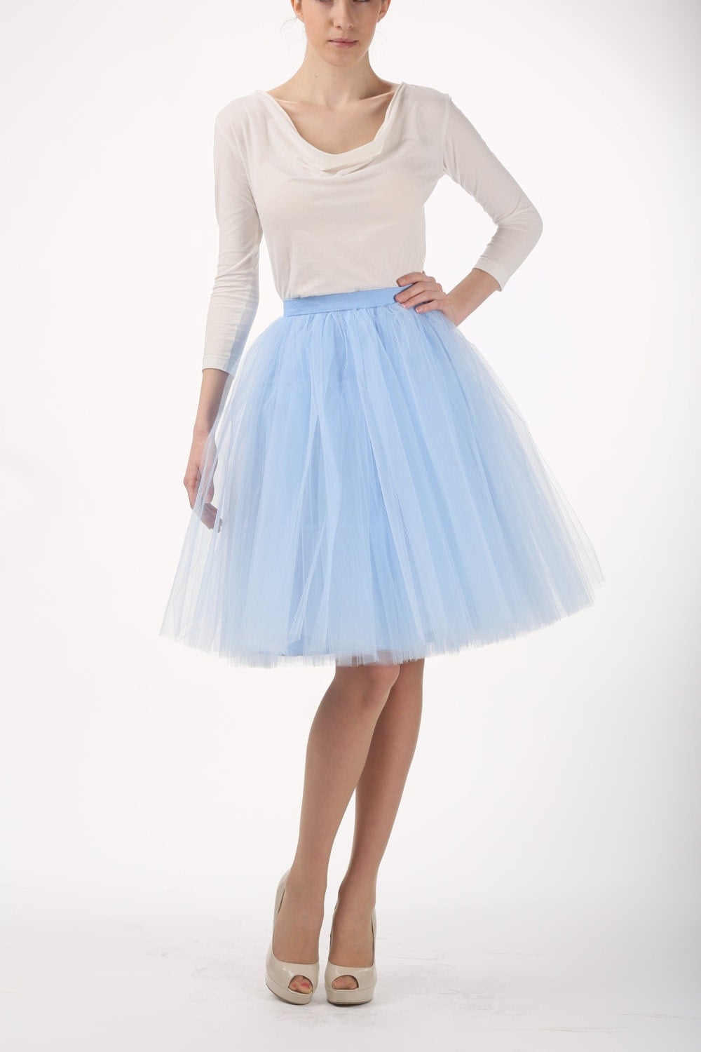 Baby Blue Skirt 29