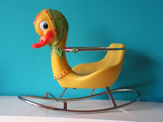 donald duck rocking horse