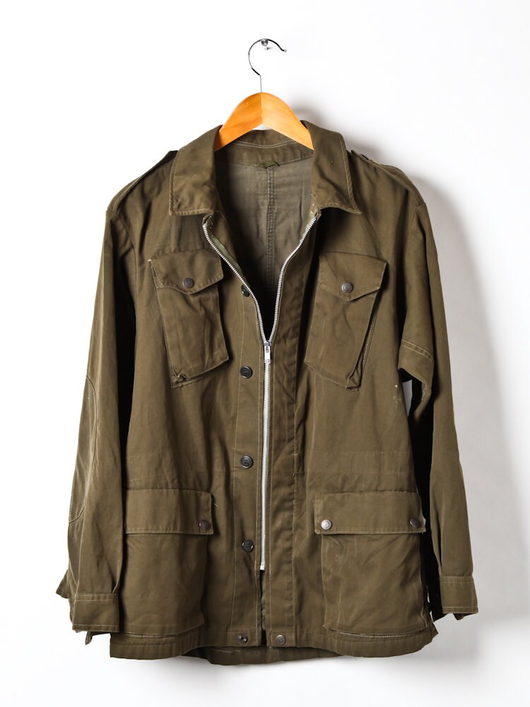 Vintage Italian Mens army field jacket