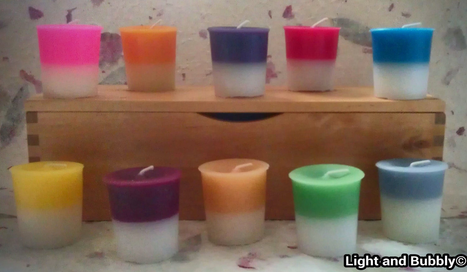 Highly Scented 15Hour Votive Candles by LightandBubbly1 on Etsy