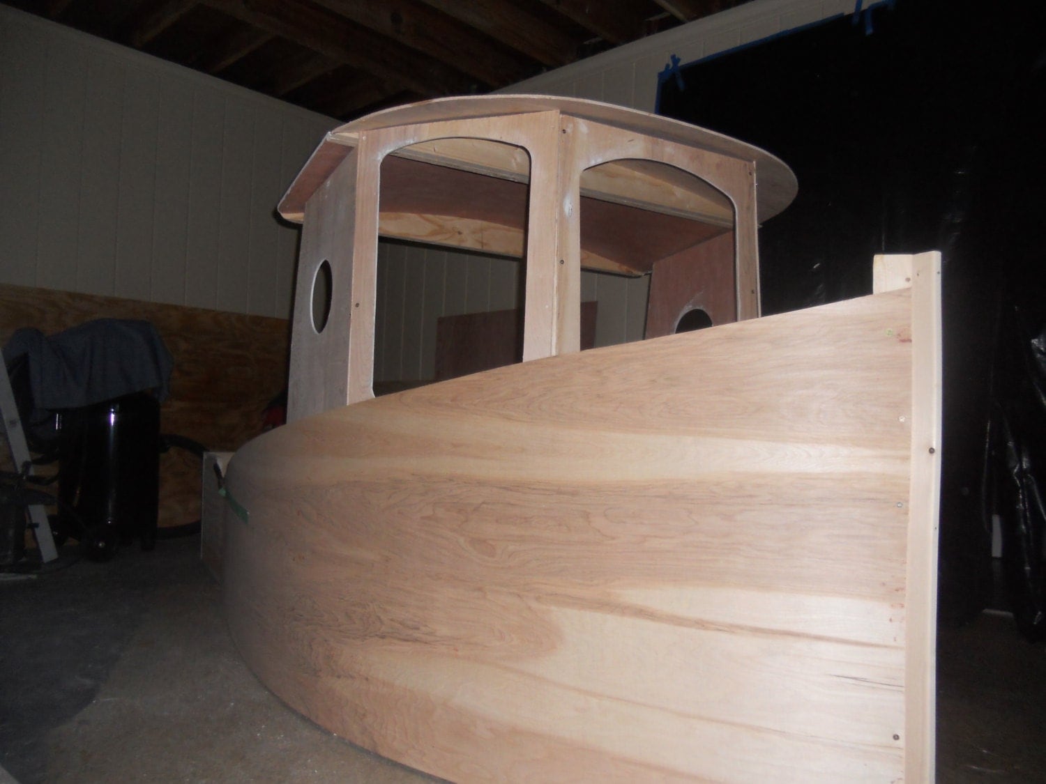 Children's Boat Bed Plans