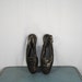 Vintage Woven Leather SLINGBACK Sandals. Women size 9.5N (41 Euro)