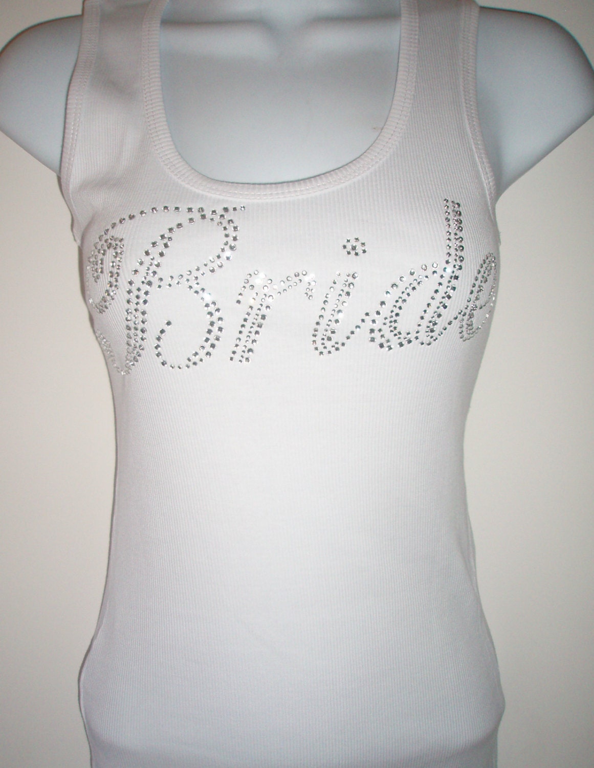 4pf shirt rhinestone white