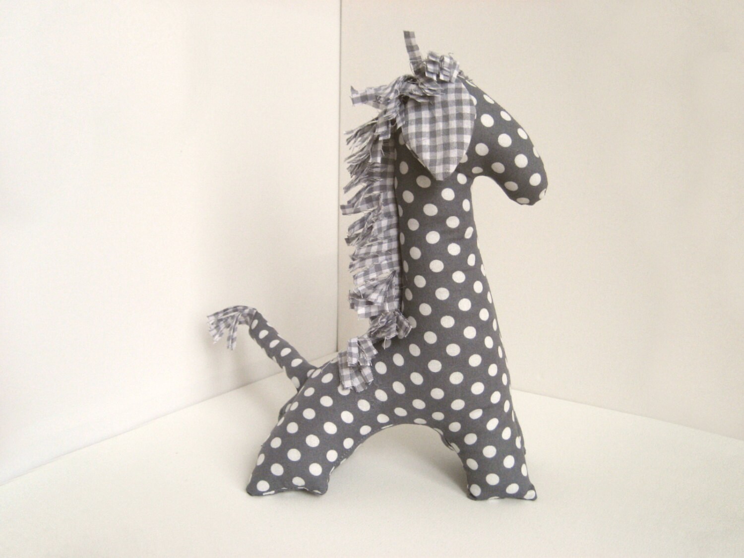 gray giraffe stuffed animal