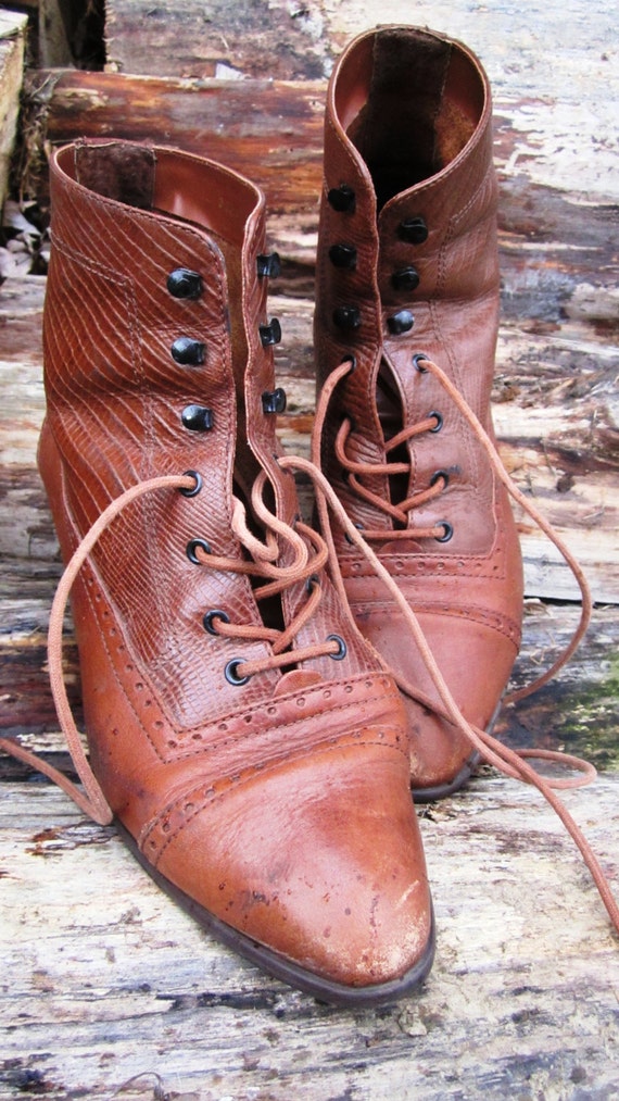 old lady leather shoes