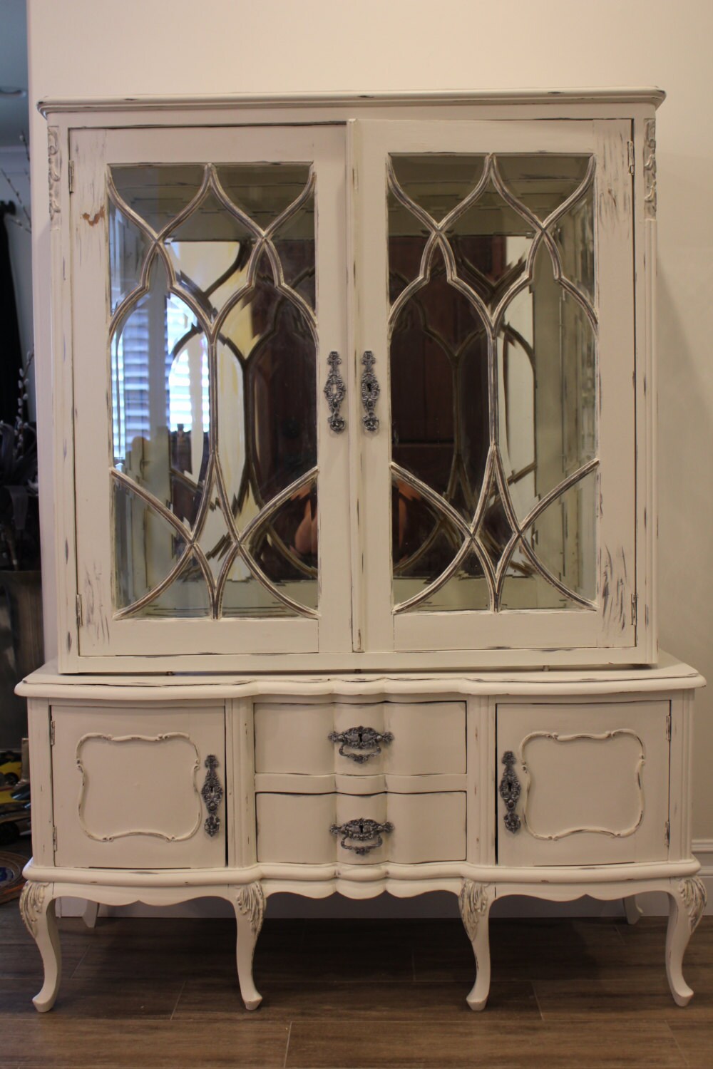 SOLD Custom refinish of hutch