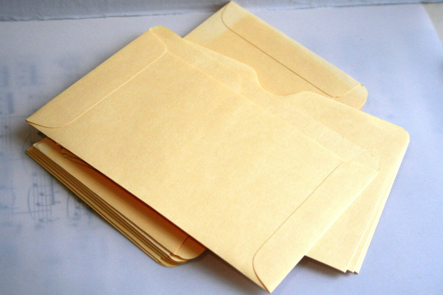 Small Manilla File Folder for Scrapbooking Paper Arts