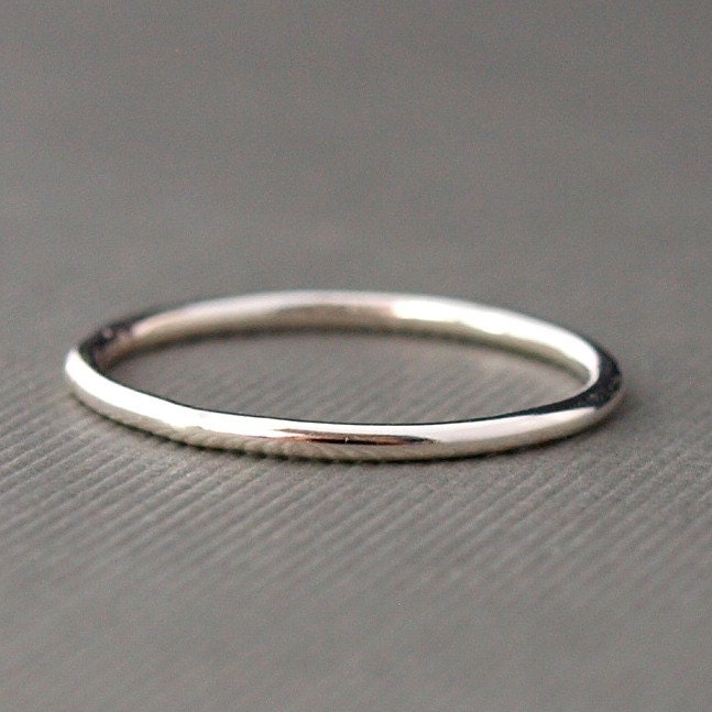 Plain Silver Ring Simple Ring Sterling Silver Band