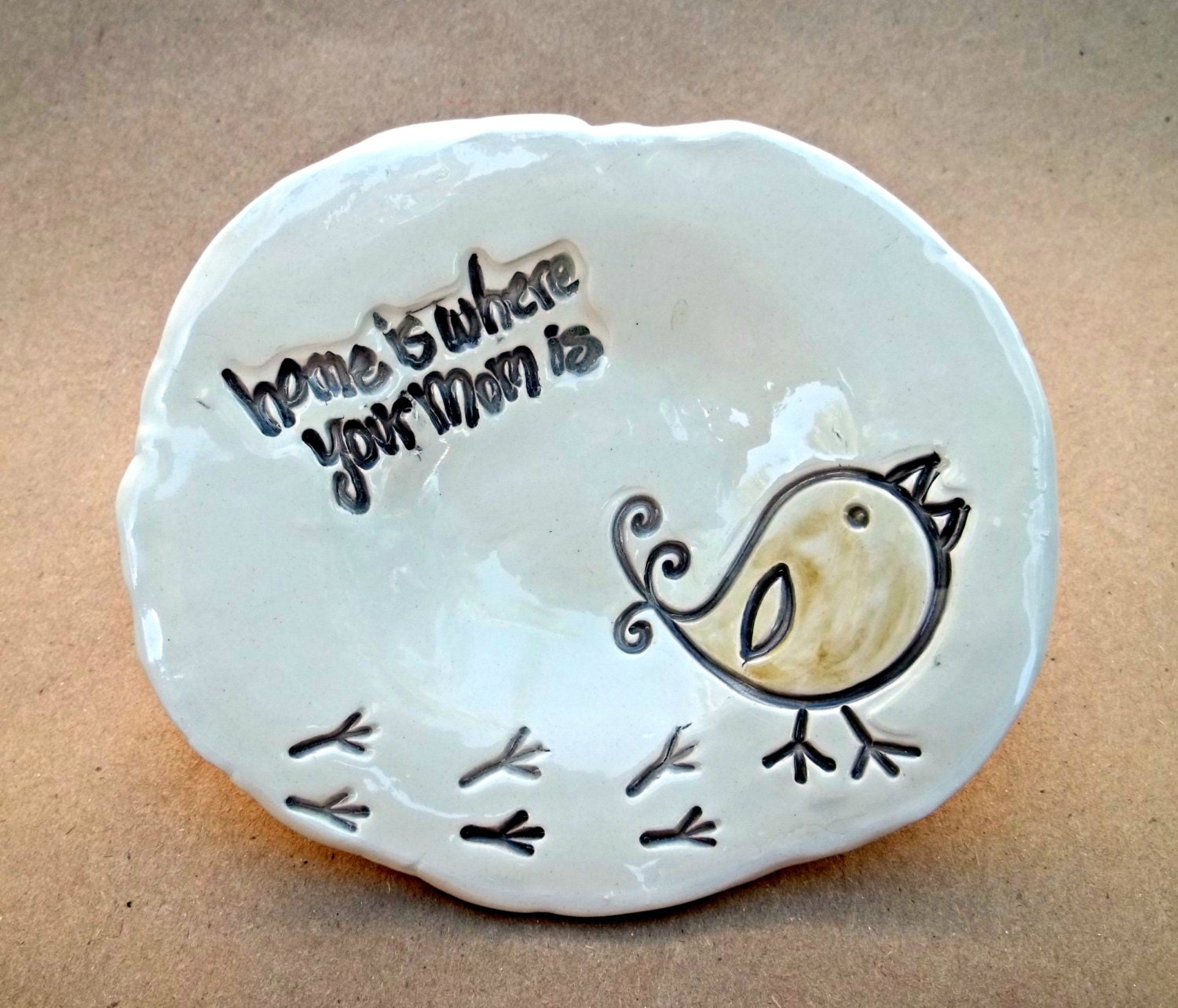 Mom Ceramic Trinket Bowl