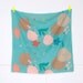Nani Iro Waltz Double Gauze Fabric - Turquoise
