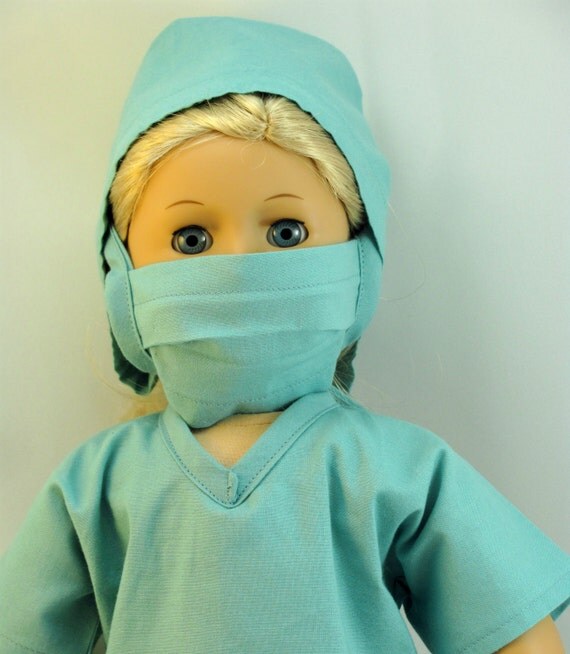 Items similar to Doctor Scrubs for 18 inch dolls on Etsy