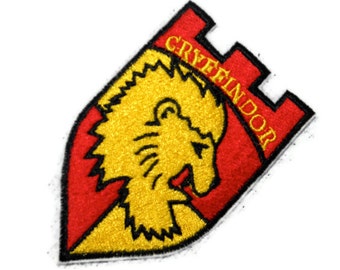 Gryffindor Patch interpreted from Mythology, Witchcraft and Wizardry - Ready to Ship