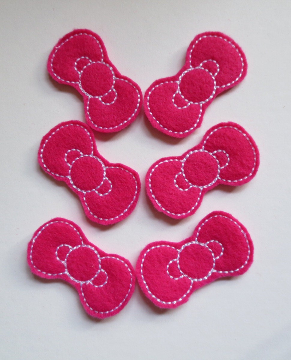 46+ Pink Bow Embroidery