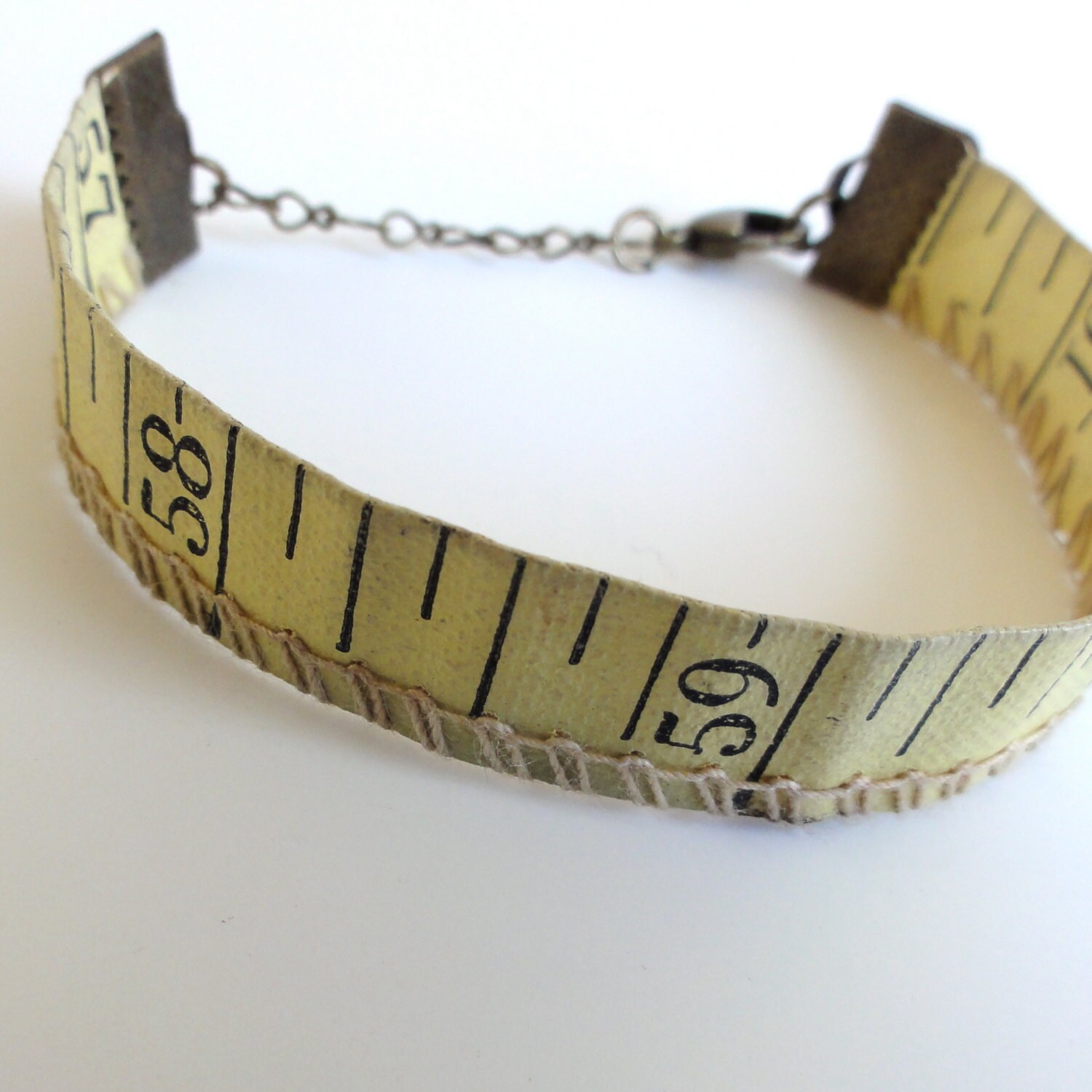 Vintage Tape Measure Bracelet