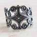 Adjustable Silver Filigree Ring Finding 1362