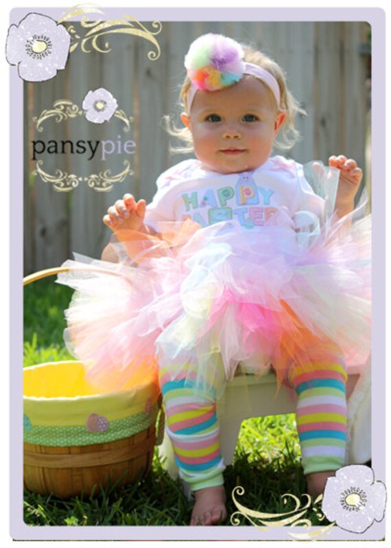 Items similar to Toddler Easter Outfit Easter Bunny Tutu Set Toddler