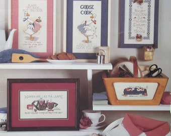 Womens Writes Cross Stitch Pattern by Leisure Arts