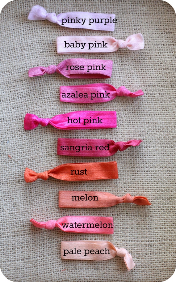 5 No Crease Hair Ties by abeauideal on Etsy