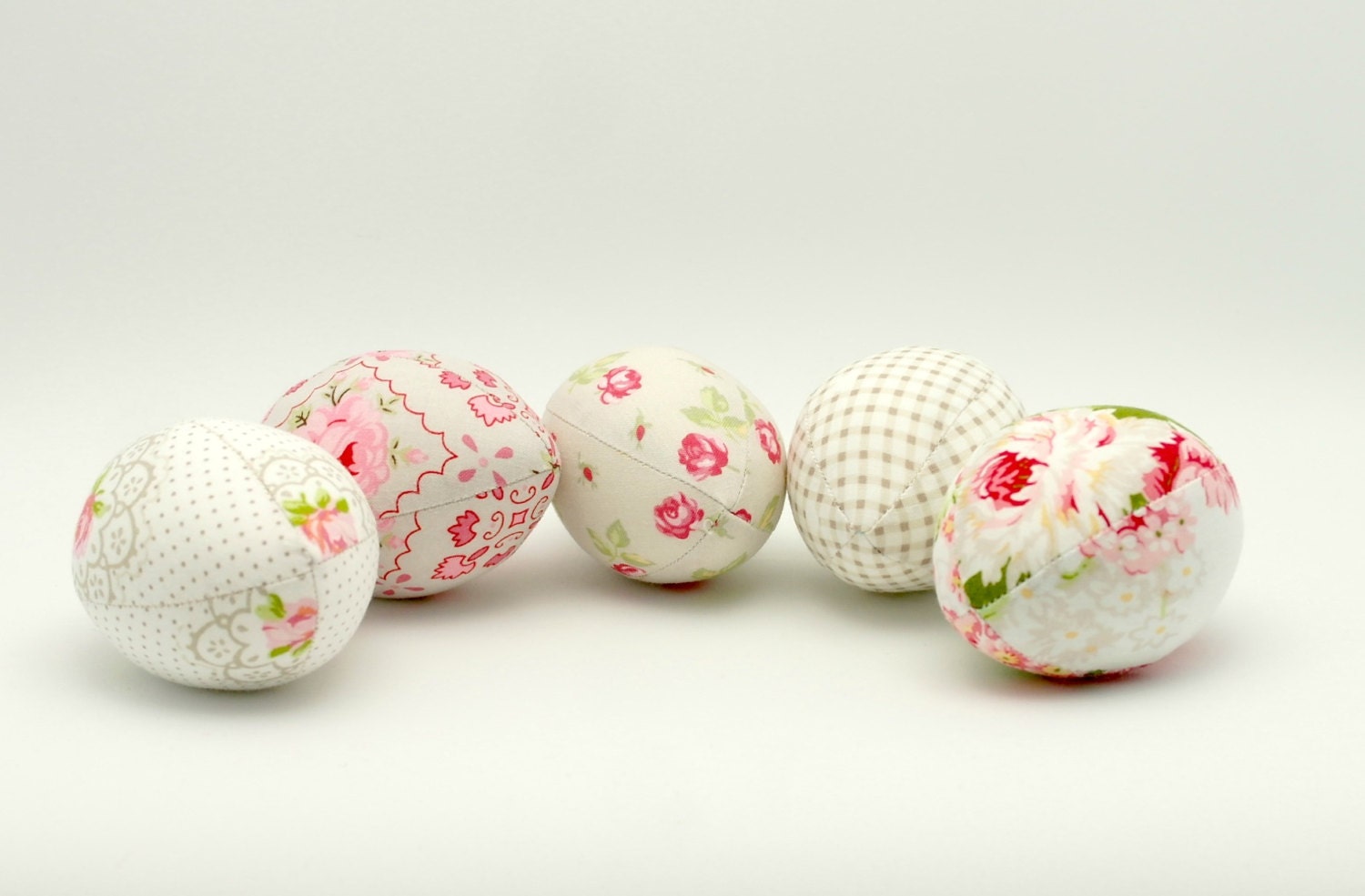 Fabric Eggs Easter Decor Easter Basket Filler or Bowl Filler