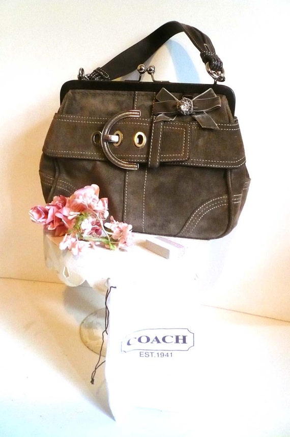 coach bowknot purse