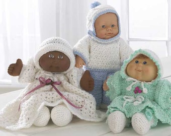 Baby Doll Wardrobe Crochet Pattern PDF-PA975