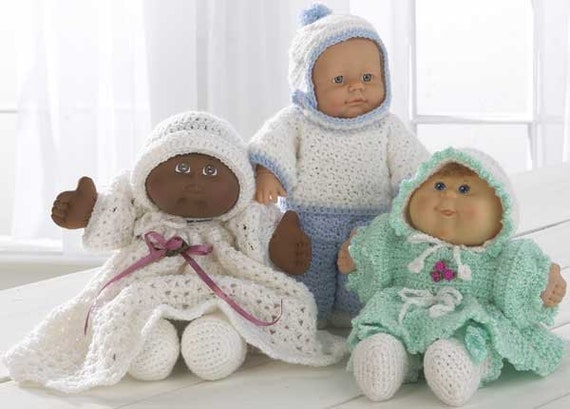 Baby Doll Wardrobe Crochet Pattern PDF-PA975
