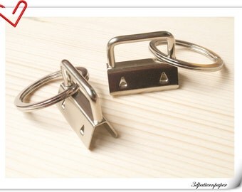 22 sets of Heavy duty 1 inch (25mm) Key fob hardware with keychain hardware P70