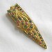 Vintage Art Deco Multi Color Rhinestones Dress or Fur Clip Brooch