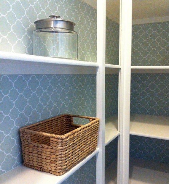 Quatrefoil Vinyl Decal DB232