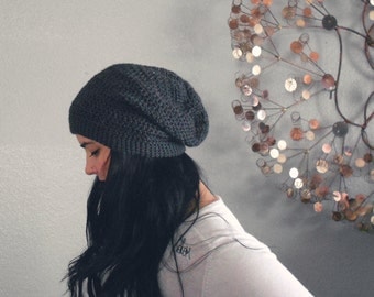 unisex slouch beanie. eco friendly. vegan. PICK YOUR COLOR