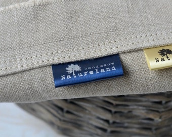 Custom Fabric labels 100 pcs Color Satin Clothing Labels Delivered CUT