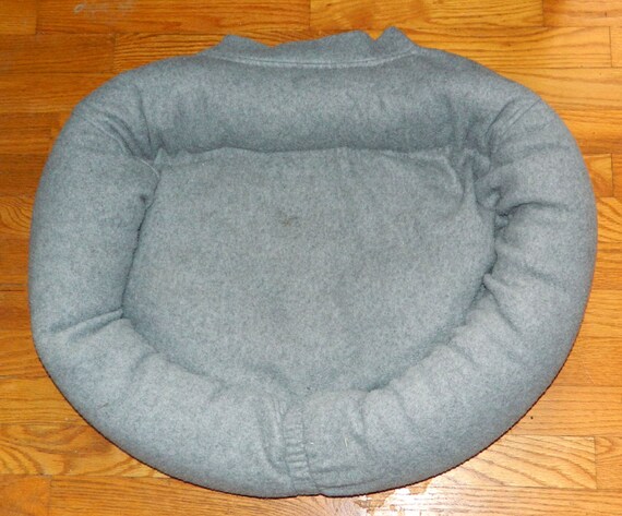 Items similar to CAT Bed DOG Bed Pet BED Handmade Upcycled Sweatshirt ...