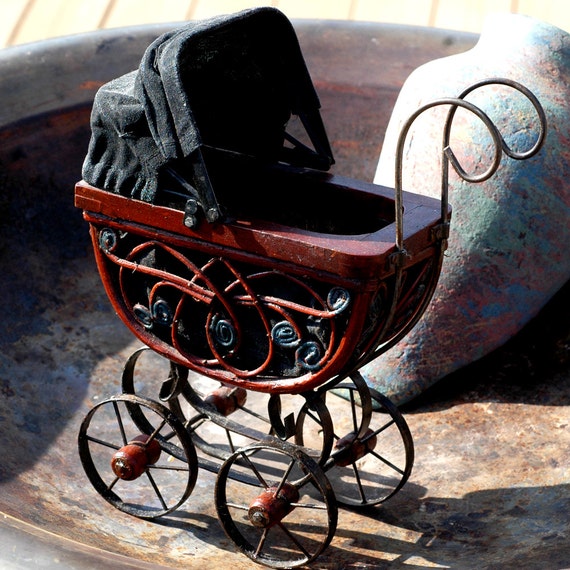 antique baby doll stroller